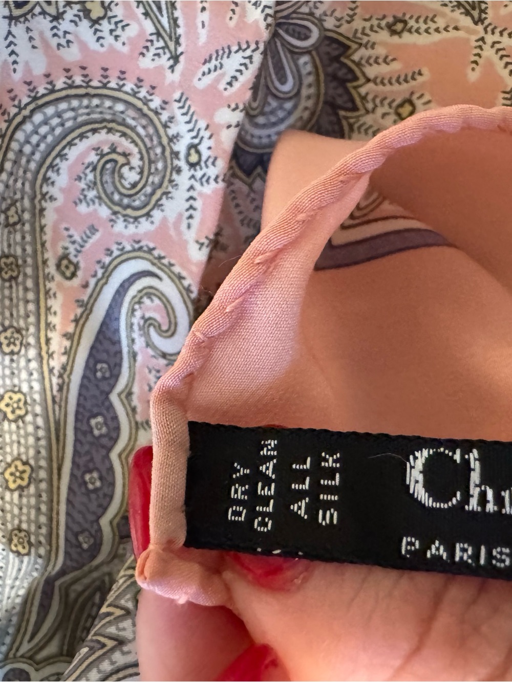 Dior silk scarf - Picture 3 of 4
